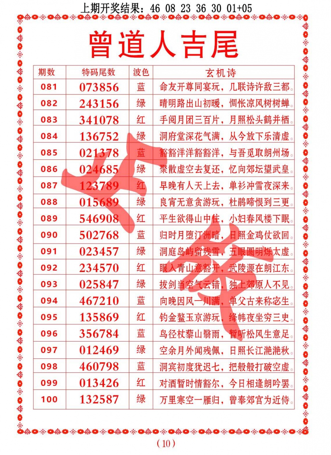 084期曾道人吉尾[图]